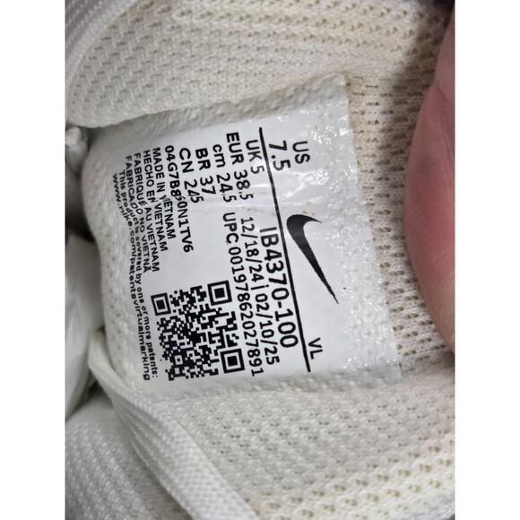 Nike Womens Run Swift 3 White/black Running Sneakers Shoes IB4370-100 Size 7.5 - Picture 10 of 10